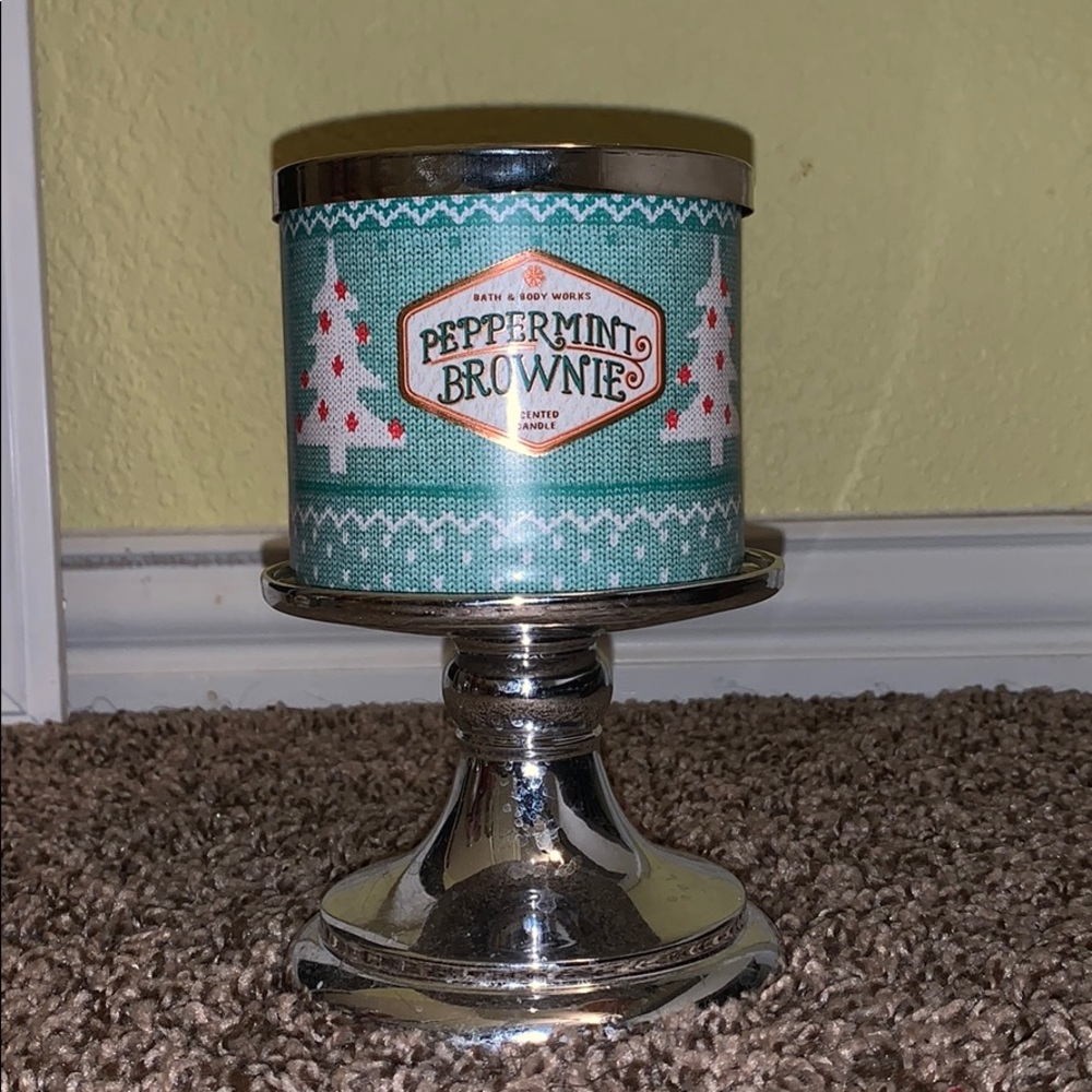 BBW 3 WICK CANDLE: Peppermint Brownie